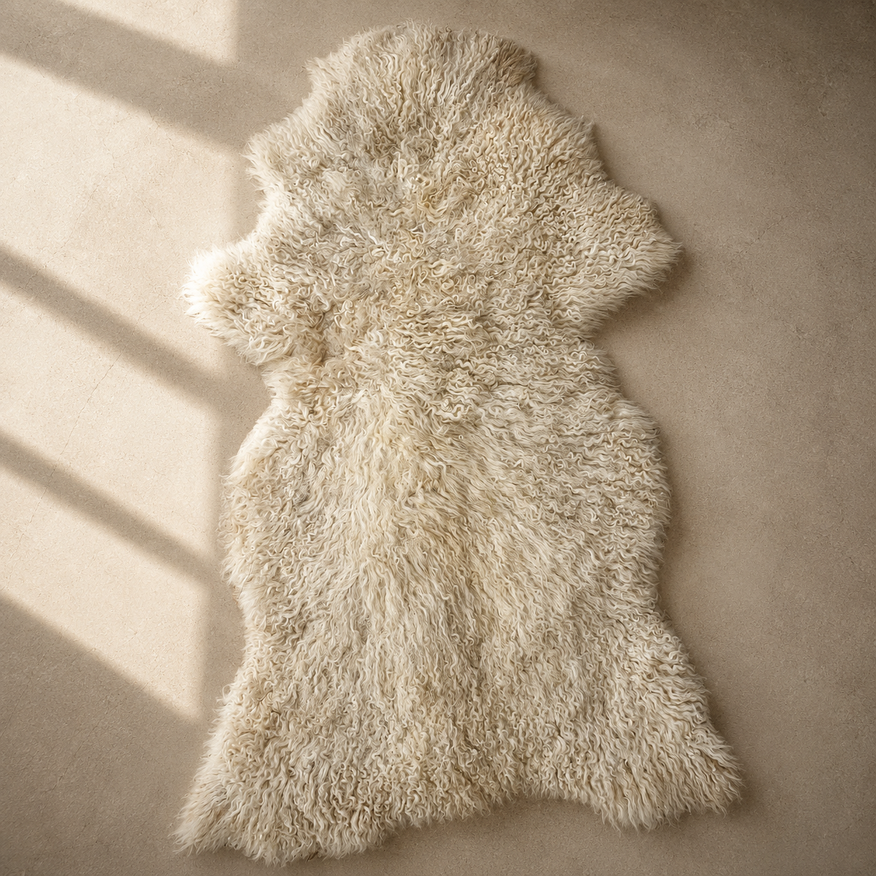 SHEEP SKIN RUG SR-110 41x28 INCH