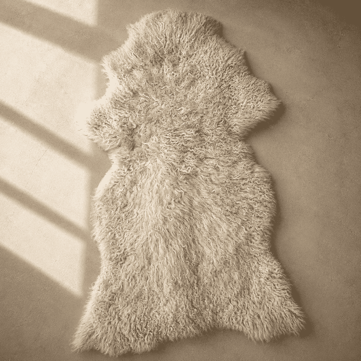 SHEEP SKIN RUG SR-110 41x28 INCH