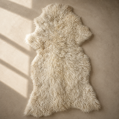 SHEEP SKIN RUG SR-110 41x28 INCH