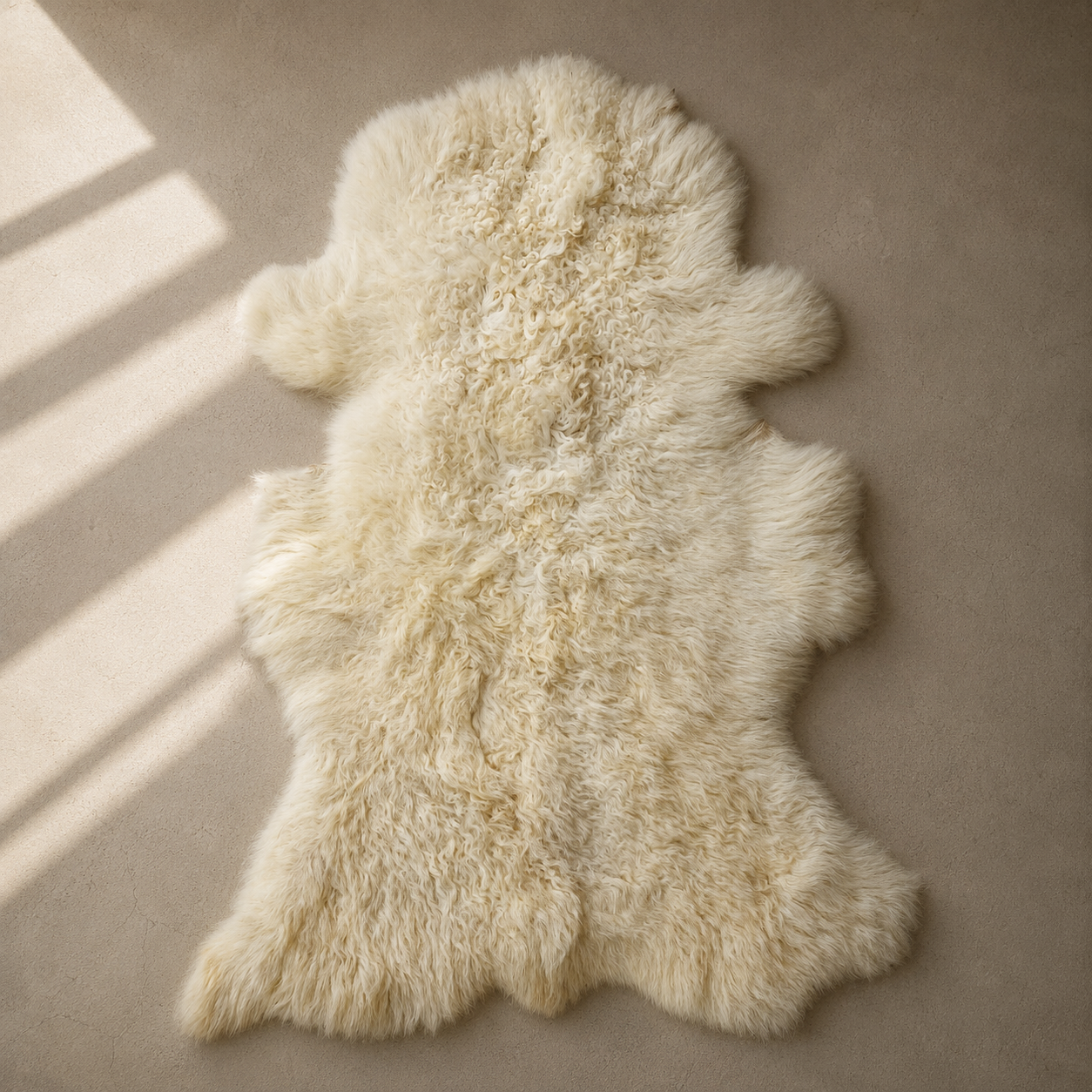 SHEEP SKIN RUG SR-112 36x27 INCH