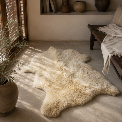 SHEEP SKIN RUG SR-113 34x25 INCH