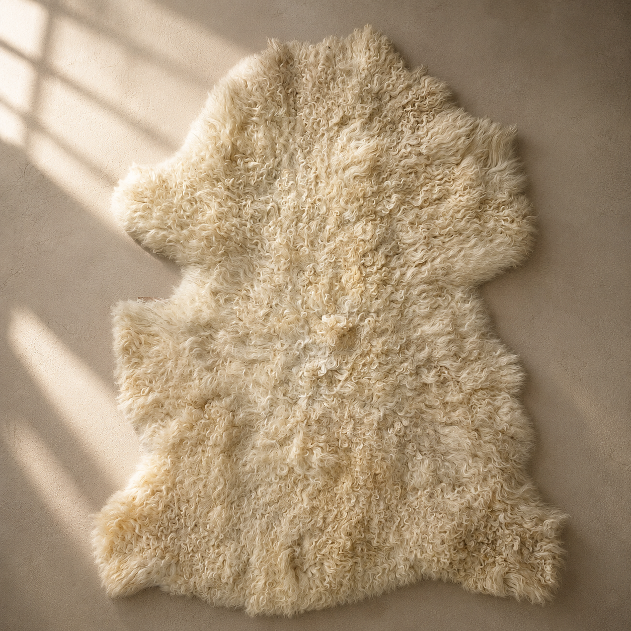 SHEEP SKIN RUG SR-114 32x26 INCH