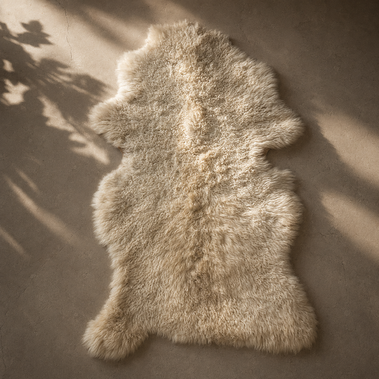 SHEEP SKIN RUG SR-120 38x26 INCH