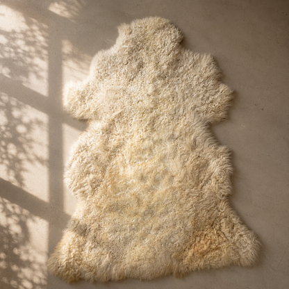 SHEEP SKIN RUG SR-124 36x27 INCH