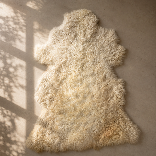 SHEEP SKIN RUG SR-124 36x27 INCH
