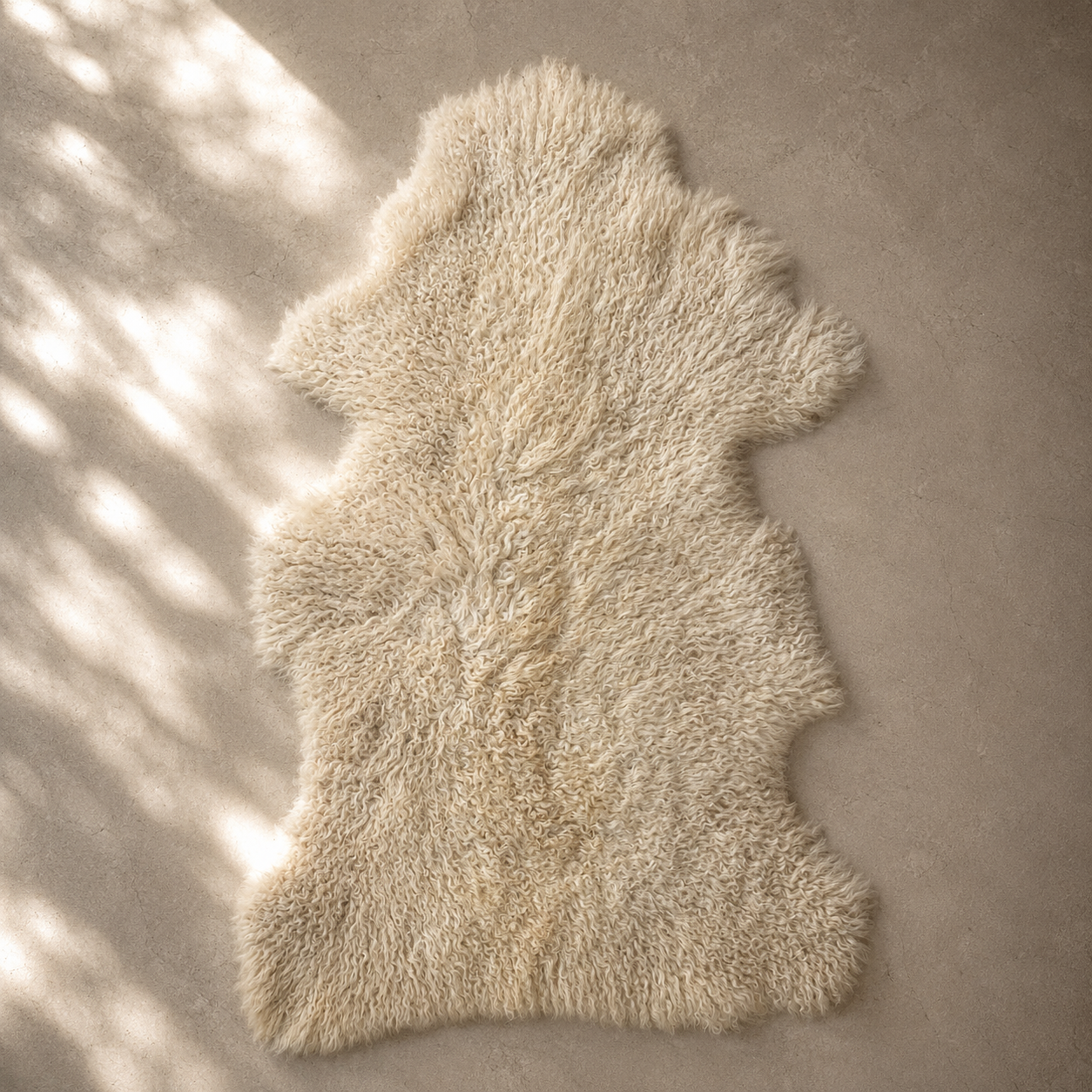SHEEP SKIN RUG SR-127 36x24 INCH