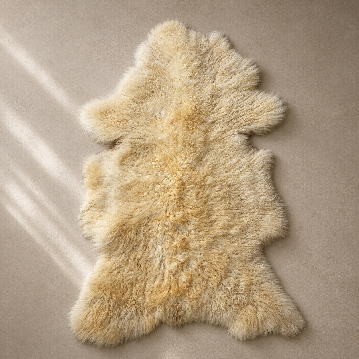 SHEEP SKIN RUG SR-130 36x26 INCH